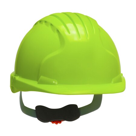 Pip Cap Style Hard Hat with HDPE Shell, 6-Point Polyester Suspension and Wheel Ratchet Adjustment 280-EV6151-LY